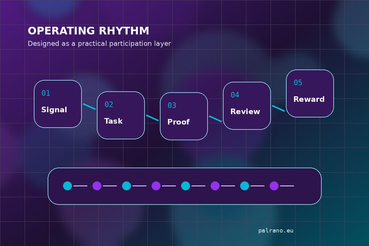 Process journey concept for Palrano Systems